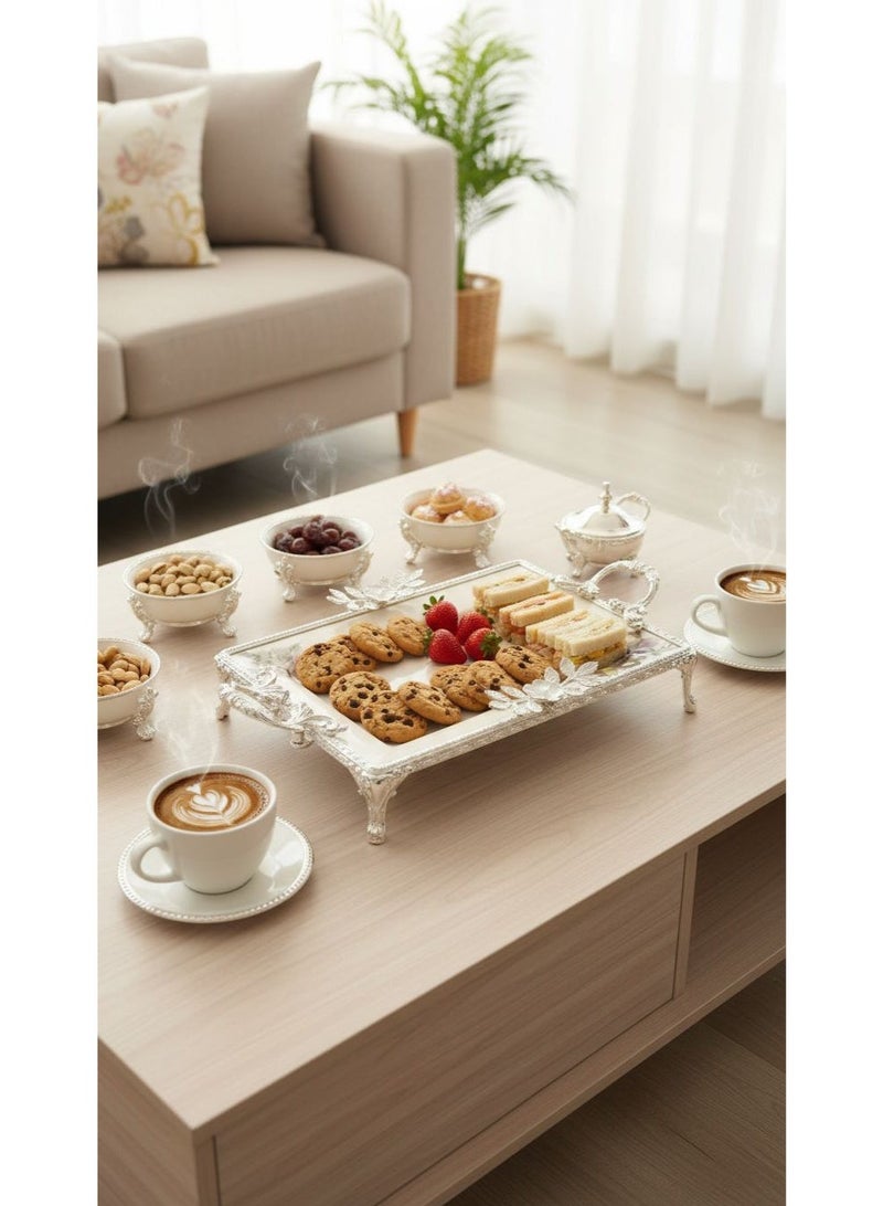 A multi-use sweets holder stand set with an elegant design - Image 1